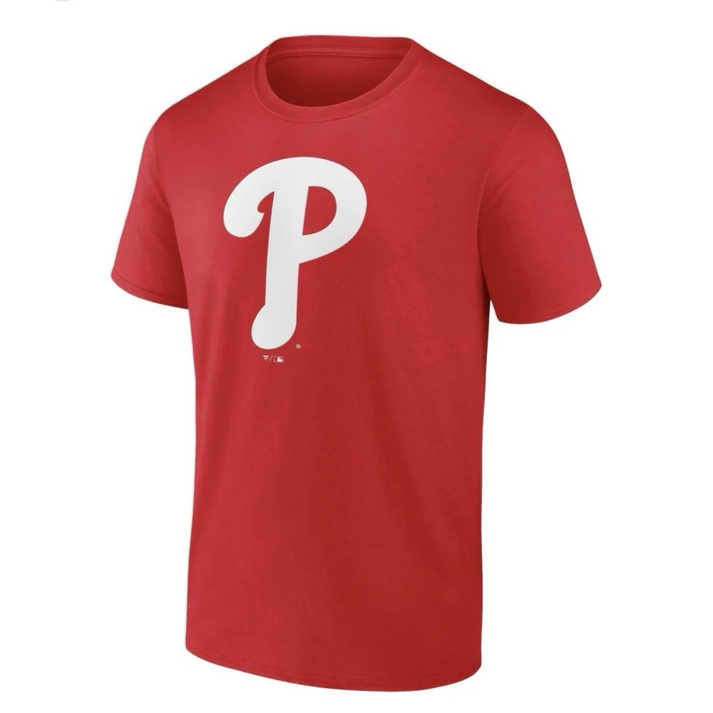 Philadelphia Phillies Logo Athletics Men's Big & Tall T-shirt Red Size 3XL NWT